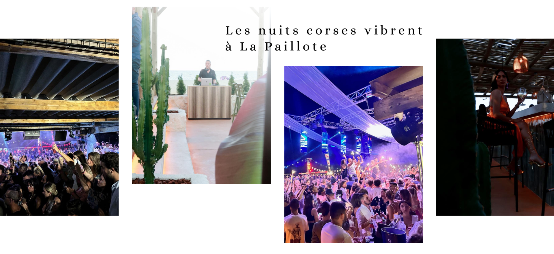 Nos Soirées - Paillote By L'impact - restaurant BASTIA - bon restaurant BASTIA